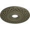 Ekena Millwork Robin Ceiling Medallion (Fits Canopies up to 6 1/4"), 22 1/4"OD x 4 3/4"ID x 1 1/4"P, Spartan Stone CM22RBSSF - alternate 3